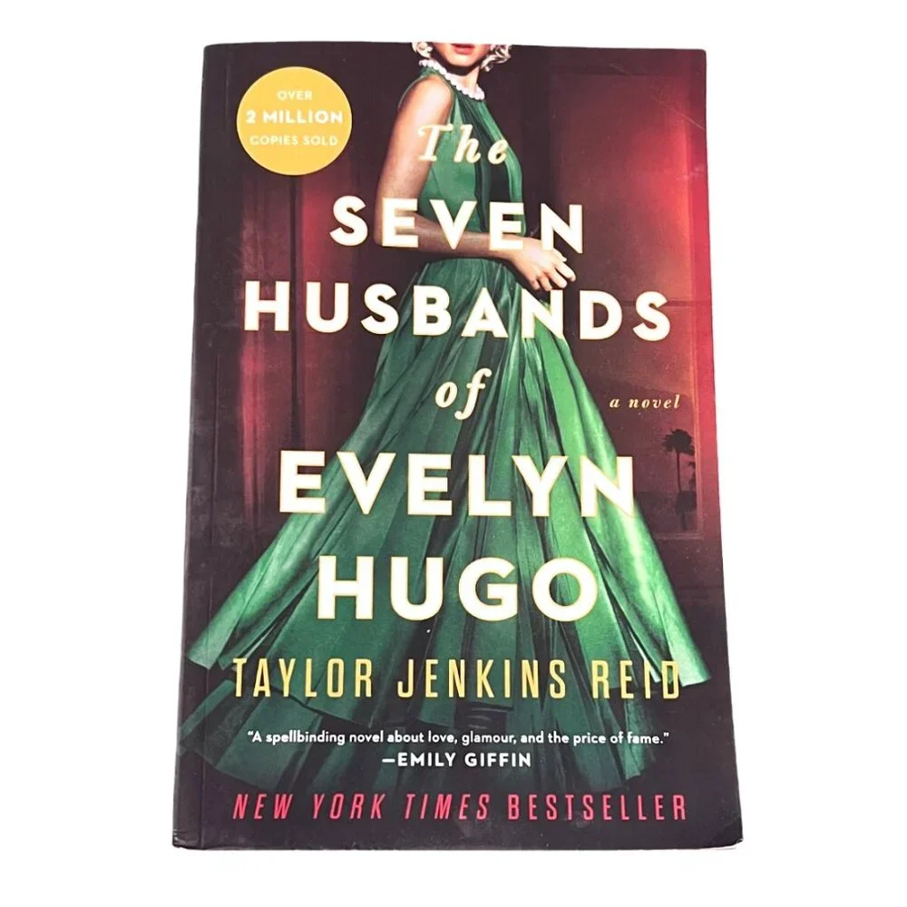 The Seven Husbands of Evelyn Hugo by - Green Cover Coffee Table Book